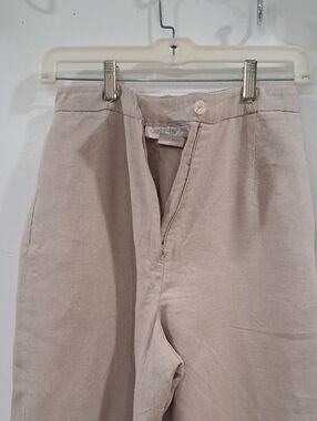 Jones New York VINTAGE Beige Linen Pants